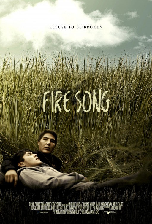 1000 piece jigsaw puzzle for the movie poster: Fire Song (2015)