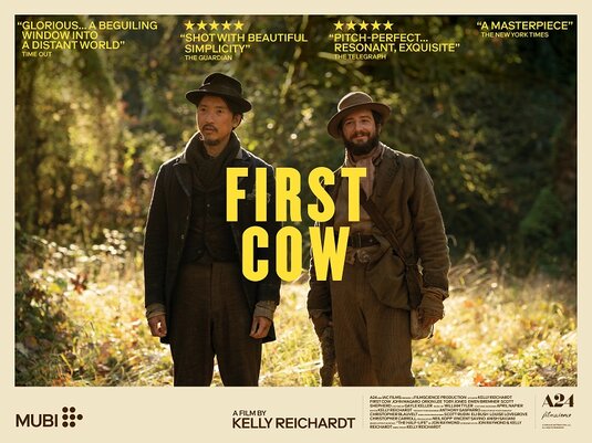1000 piece jigsaw puzzle for the movie poster: First Cow (2020) ver2
