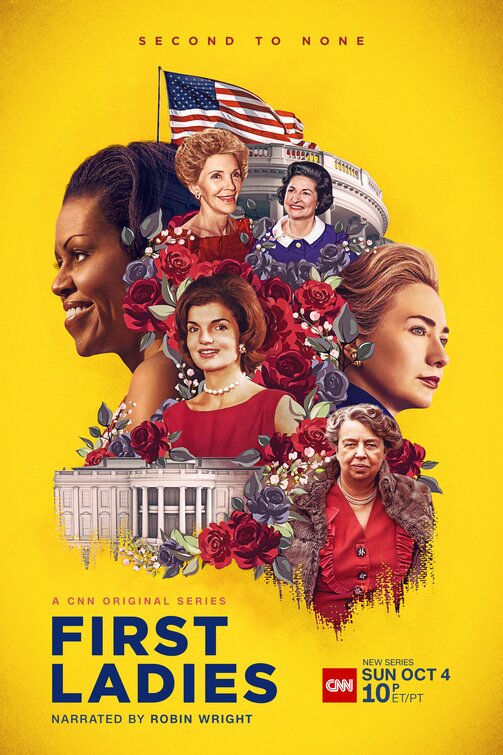 1000 piece jigsaw puzzle for tv poster: First Ladies