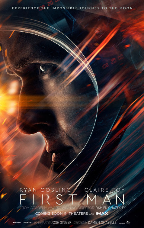 1000 piece jigsaw puzzle for the movie poster: First Man (2018)