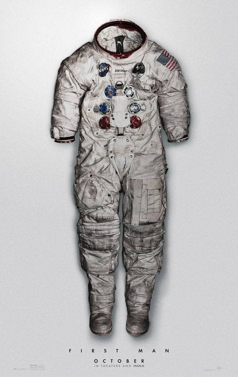 1000 piece jigsaw puzzle for the movie poster: First Man (2018) ver3