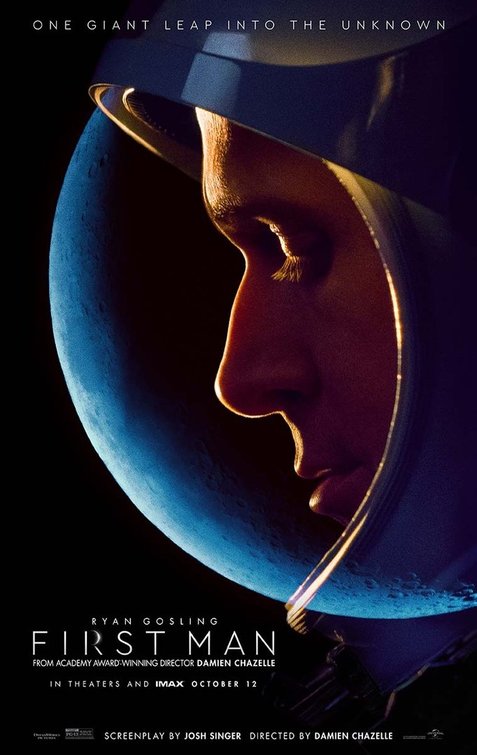 1000 piece jigsaw puzzle for the movie poster: First Man (2018) ver4