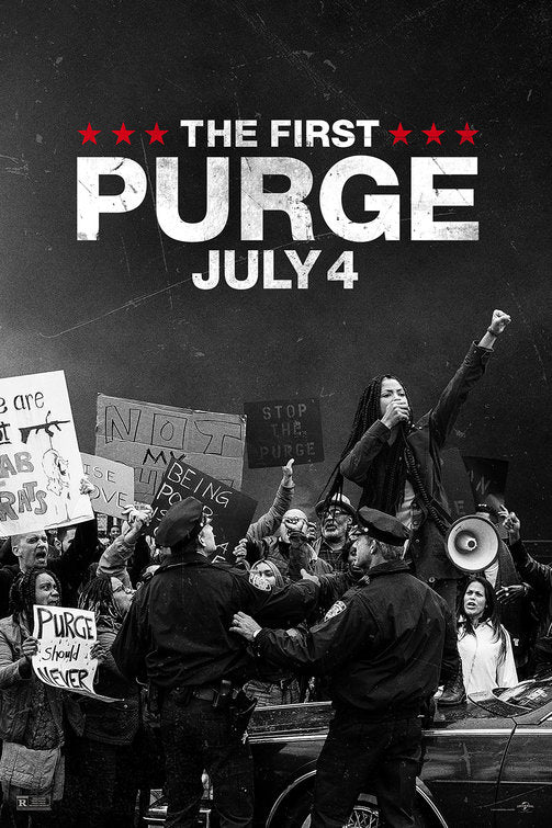 1000 piece jigsaw puzzle for the movie poster: The First Purge (2018) ver10
