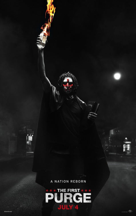 1000 piece jigsaw puzzle for the movie poster: The First Purge (2018) ver2