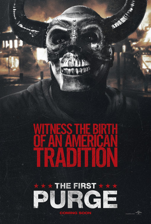 1000 piece jigsaw puzzle for the movie poster: The First Purge (2018) ver4