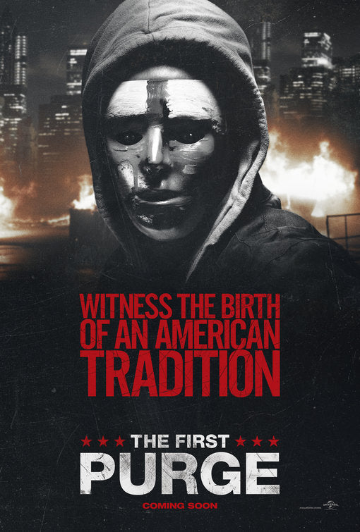 1000 piece jigsaw puzzle for the movie poster: The First Purge (2018) ver6