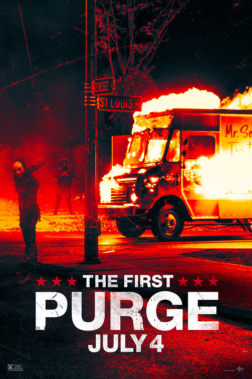 1000 piece jigsaw puzzle for the movie poster: The First Purge (2018) ver9