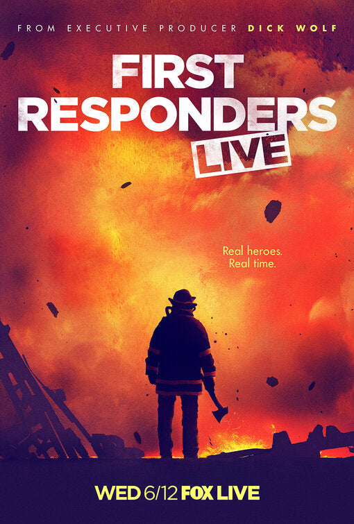 1000 piece jigsaw puzzle for tv poster: First Responders Live