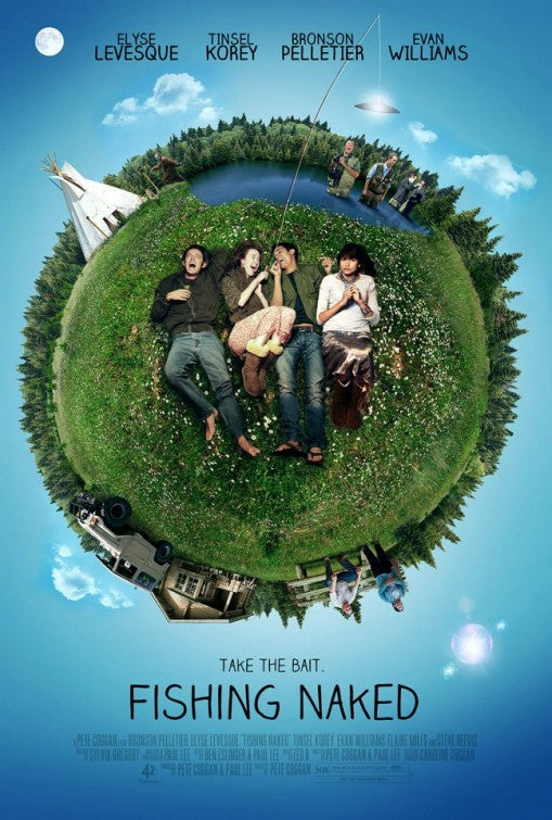 1000 piece jigsaw puzzle for the movie poster: Fishing Naked (2013) ver2