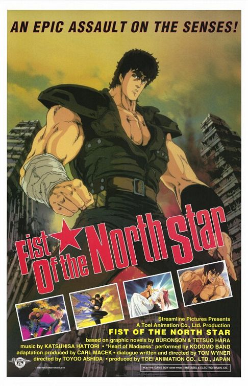 the movie poster: Fist of the North Star (1995)