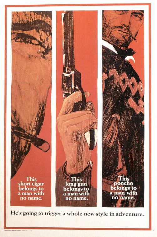 the movie poster: A Fistful of Dollars (1967)