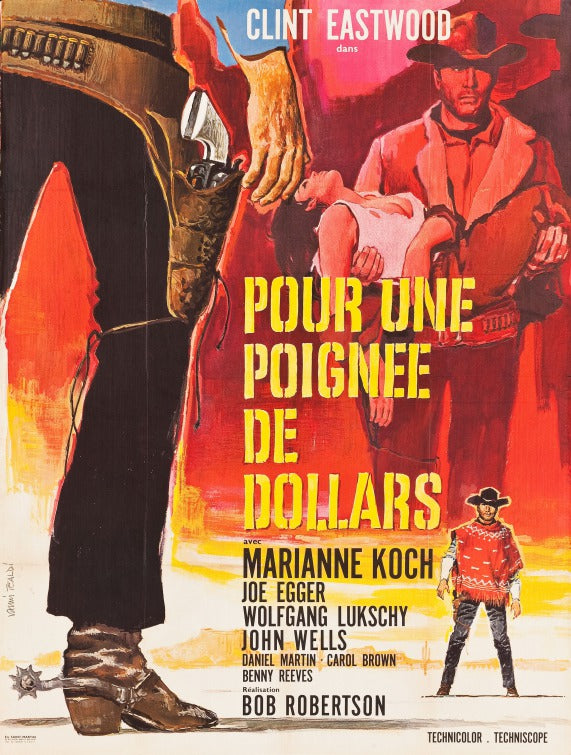 1000 piece jigsaw puzzle for the movie poster: A Fistful of Dollars (1967) ver3