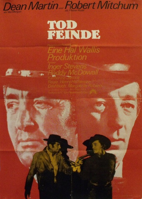 1000 piece jigsaw puzzle for the movie poster: 5 Card Stud (1968) ver5
