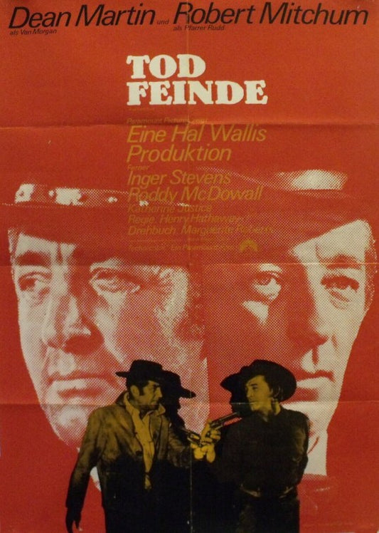 1000 piece jigsaw puzzle for the movie poster: 5 Card Stud (1968) ver5