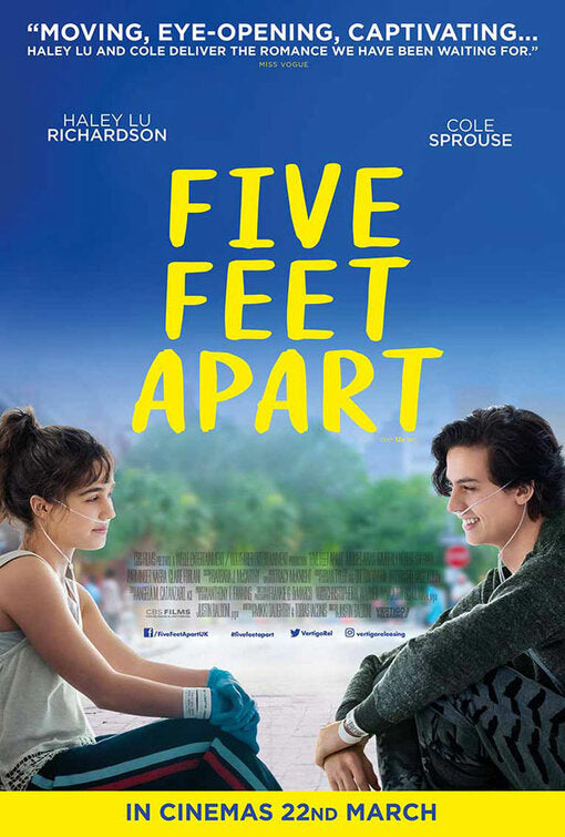 1000 piece jigsaw puzzle for the movie poster: Five Feet Apart (2019) ver3