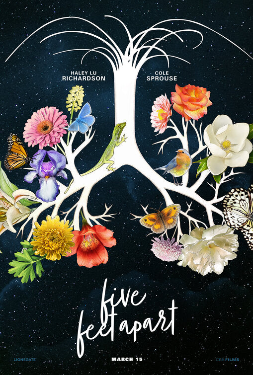 1000 piece jigsaw puzzle for the movie poster: Five Feet Apart (2019) ver4