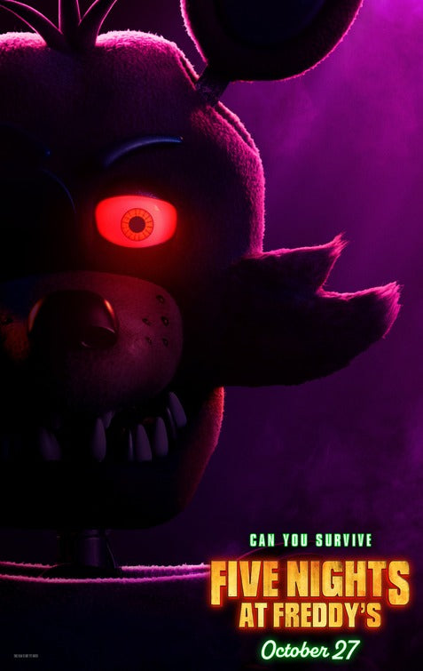 1000 piece jigsaw puzzle for the movie poster: Five Nights at Freddy's (2023) ver4
