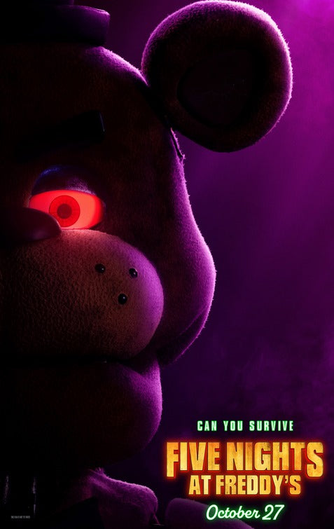 1000 piece jigsaw puzzle for the movie poster: Five Nights at Freddy's (2023) ver5