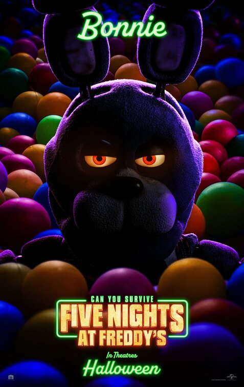 1000 piece jigsaw puzzle for the movie poster: Five Nights at Freddy's (2023) ver8