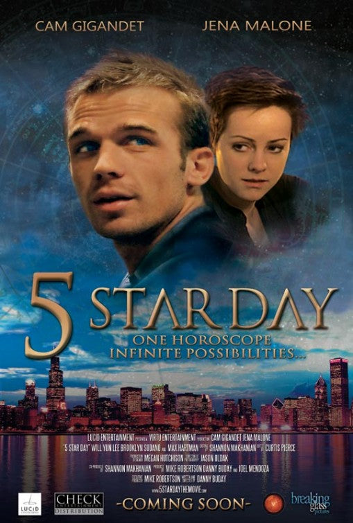 1000 piece jigsaw puzzle for the movie poster: 5 Star Day (2011)