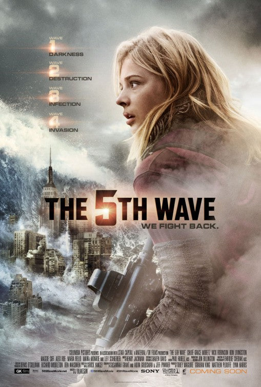 1000 piece jigsaw puzzle for the movie poster: The 5th Wave (2016) ver3