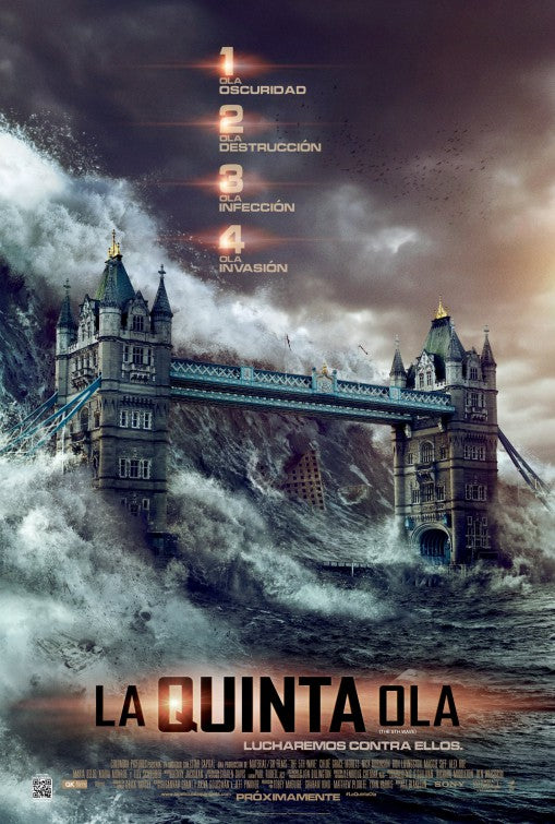 1000 piece jigsaw puzzle for the movie poster: The 5th Wave (2016) ver4