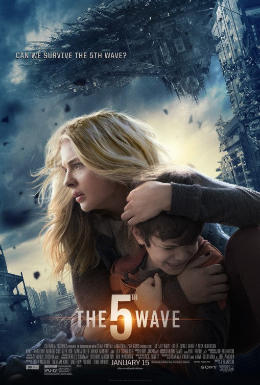 1000 piece jigsaw puzzle for the movie poster: The 5th Wave (2016) ver5