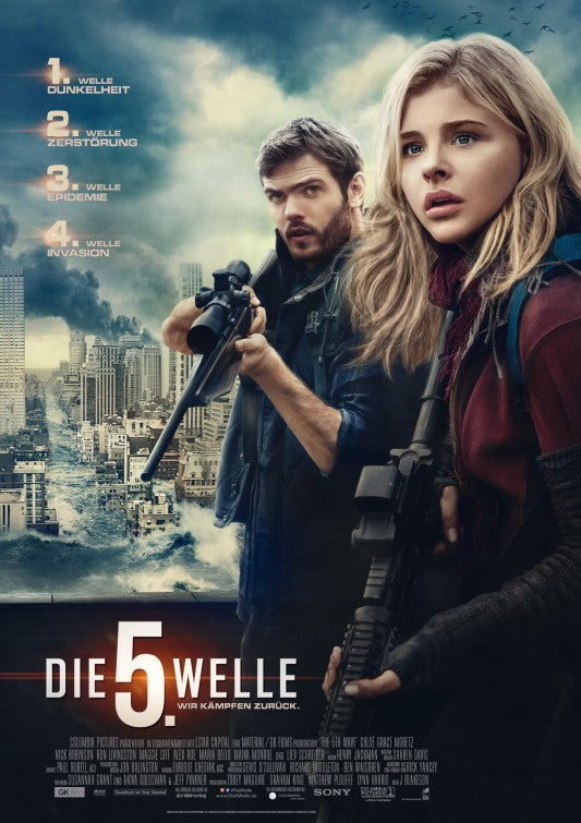 1000 piece jigsaw puzzle for the movie poster: The 5th Wave (2016) ver6