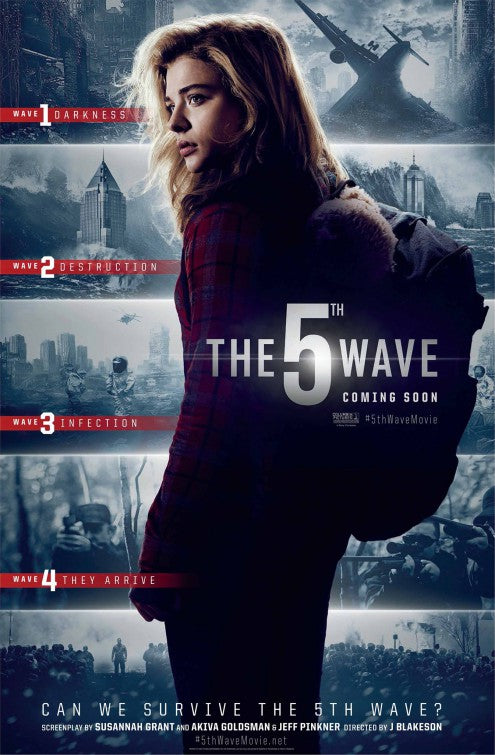 1000 piece jigsaw puzzle for the movie poster: The 5th Wave (2016) ver7