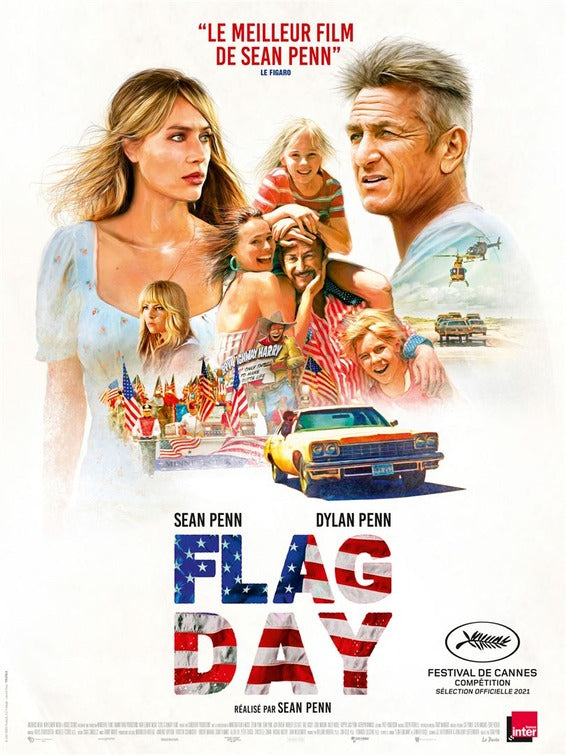 1000 piece jigsaw puzzle for the movie poster: Flag Day (2021) ver2