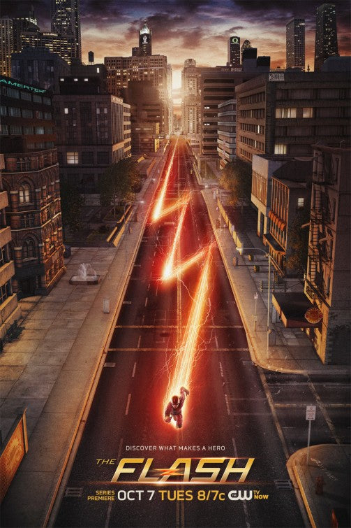 1000 piece jigsaw puzzle for tv poster: The Flash