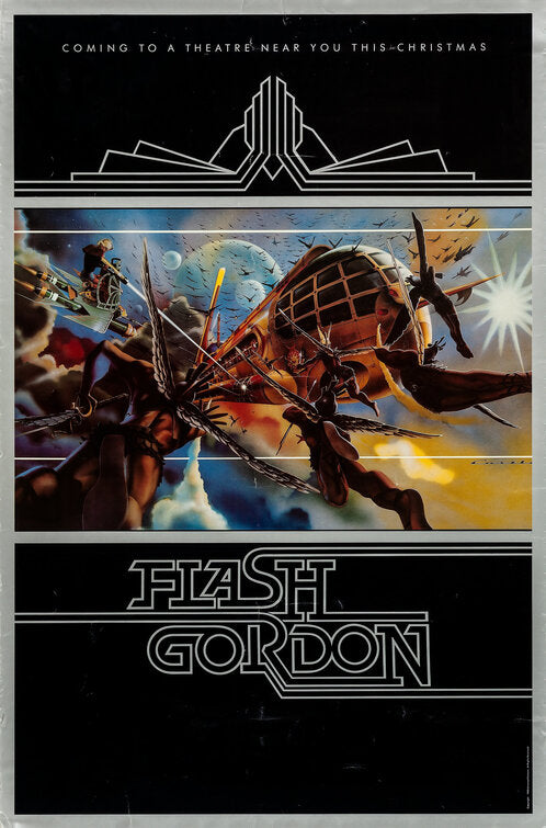 1000 piece jigsaw puzzle for the movie poster: Flash Gordon (1980) ver10