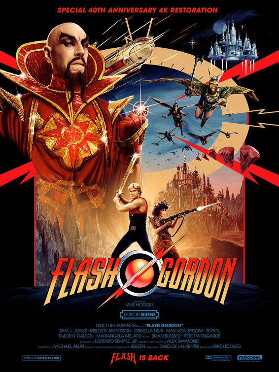 1000 piece jigsaw puzzle for the movie poster: Flash Gordon (1980) ver11