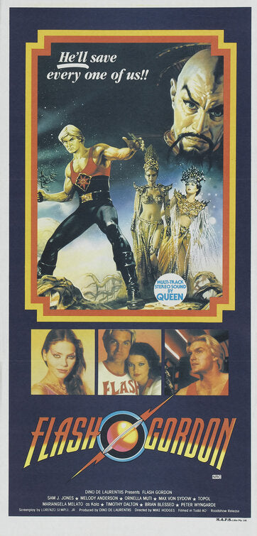 the movie poster: Flash Gordon (1980) ver3