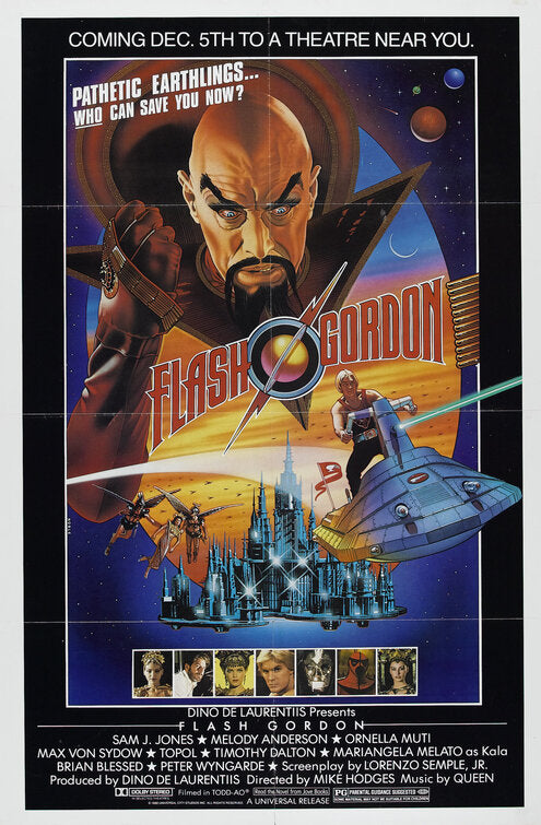 1000 piece jigsaw puzzle for the movie poster: Flash Gordon (1980) ver7