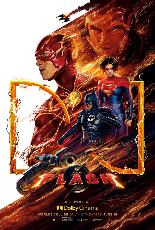 1000 piece jigsaw puzzle for the movie poster: The Flash (2023) ver12