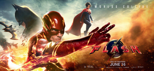 1000 piece jigsaw puzzle for the movie poster: The Flash (2023) ver16