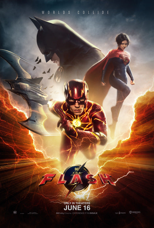 1000 piece jigsaw puzzle for the movie poster: The Flash (2023) ver7