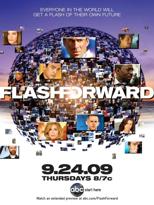 1000 piece jigsaw puzzle for tv poster: FlashForward