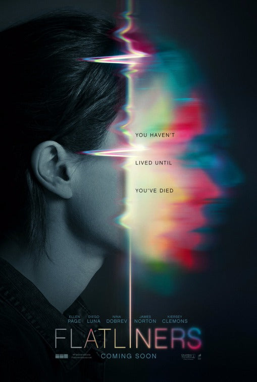 1000 piece jigsaw puzzle for the movie poster: Flatliners (2017)