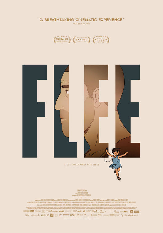 1000 piece jigsaw puzzle for the movie poster: Flee (2021)