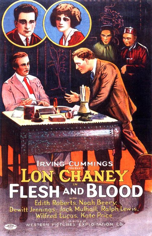 the movie poster: Flesh and Blood (1922)