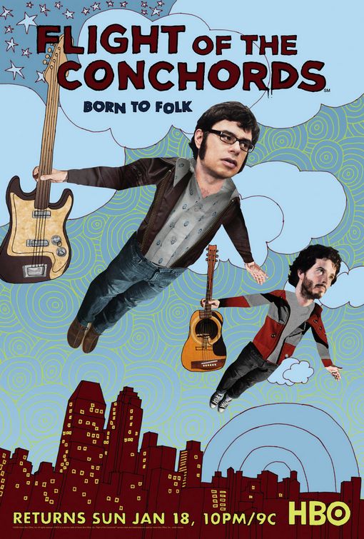 1000 piece jigsaw puzzle for tv poster: The Flight of the Conchords, ver3
