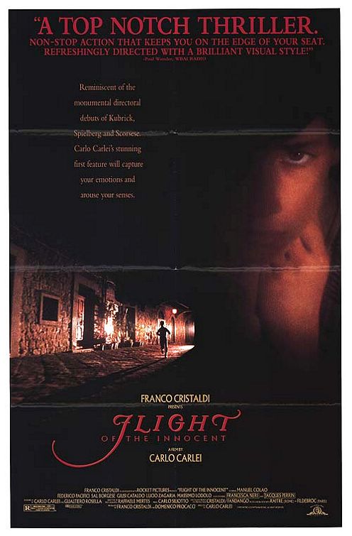 the movie poster: The Flight of the Innocent (1993)