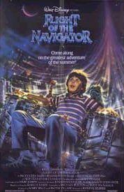 the movie poster: Flight of the Navigator (1986)