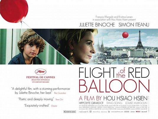 the movie poster: Flight of the Red Balloon (2008) ver2