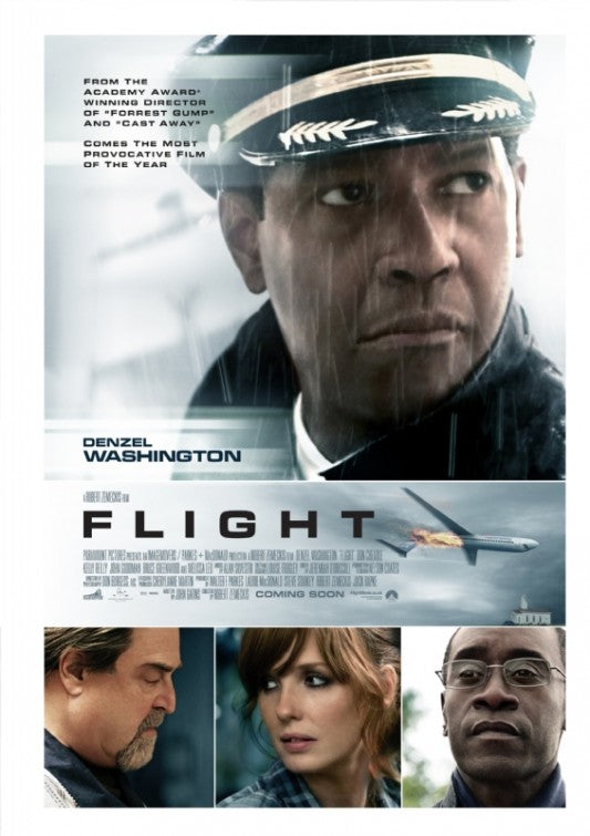 1000 piece jigsaw puzzle for the movie poster: Flight (2012) ver2