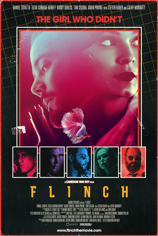 1000 piece jigsaw puzzle for the movie poster: Flinch (2021)