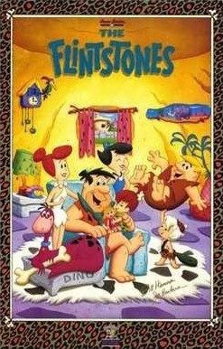 1000 piece jigsaw puzzle for tv poster: The Flintstones