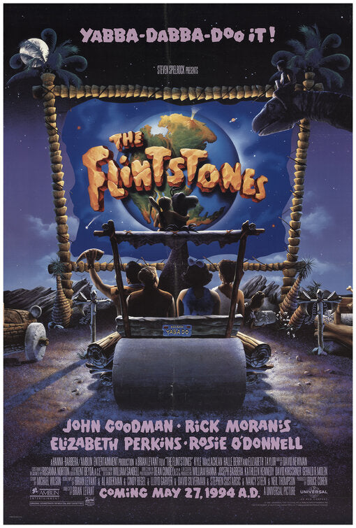 the movie poster: The Flintstones (1994) ver1